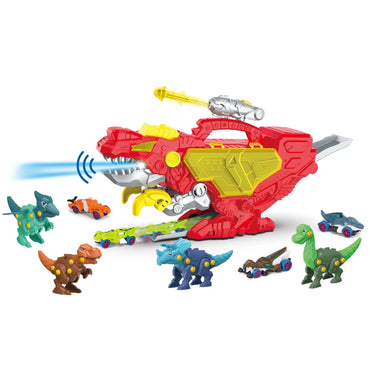 DINOSAUR TRANSPORTER PLAY SET